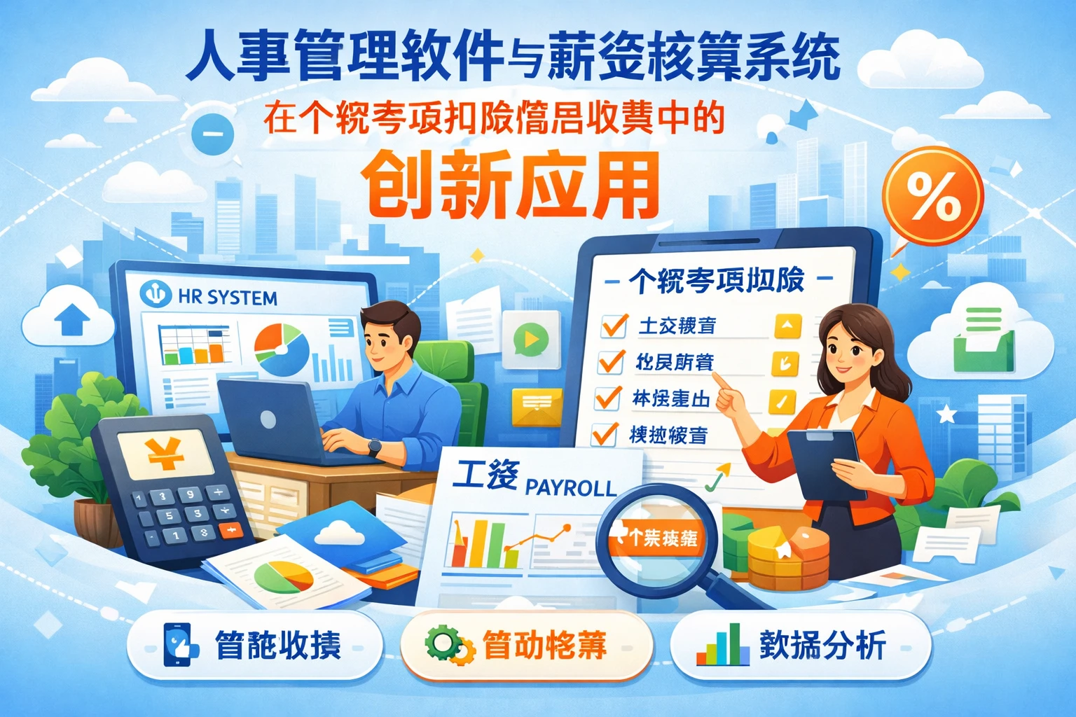 人事管理软件与薪资核算系统在个税专项扣除信息收集中的创新应用