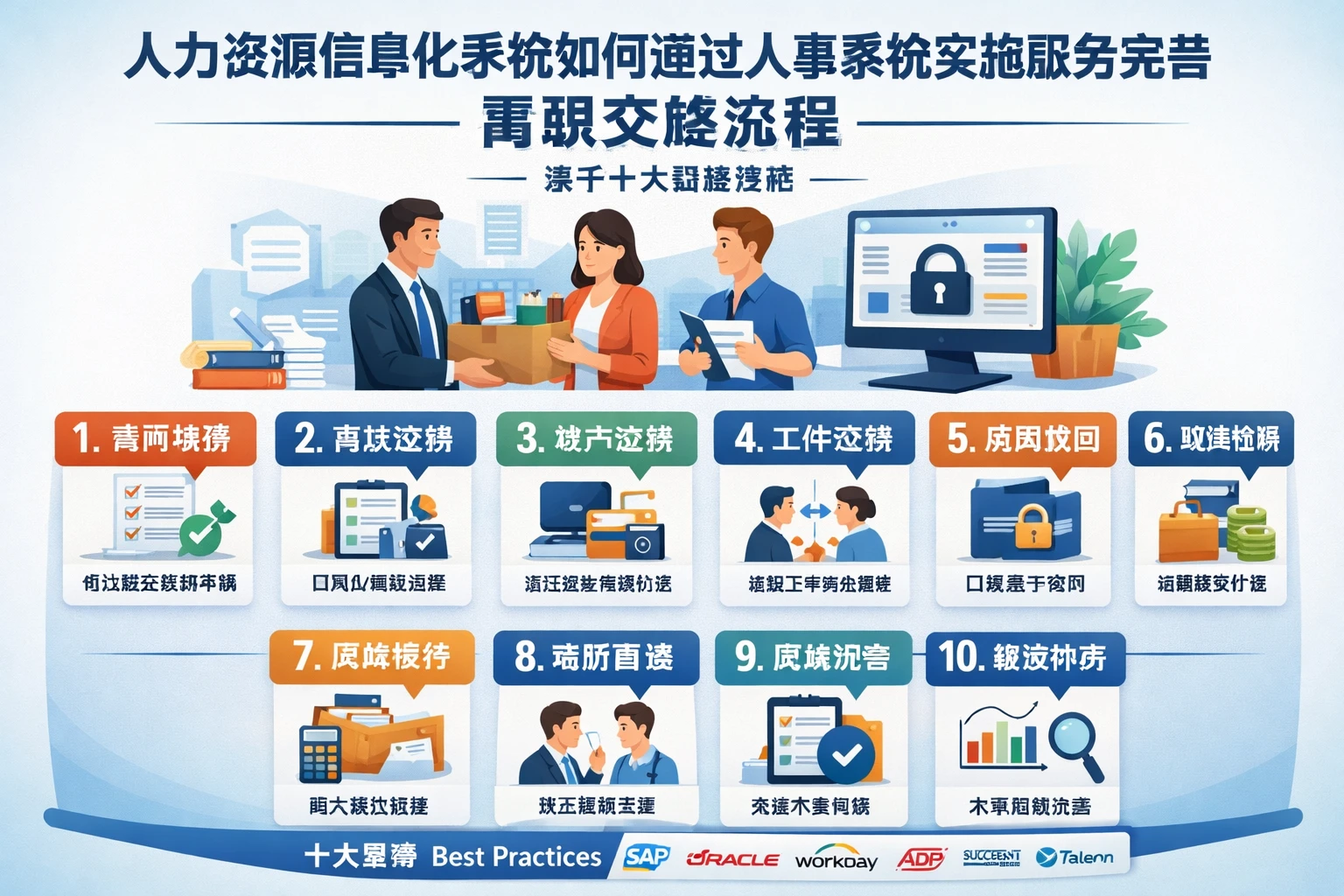 人力资源信息化系统如何通过人事系统实施服务完善离职交接流程 - 基于十大品牌实践