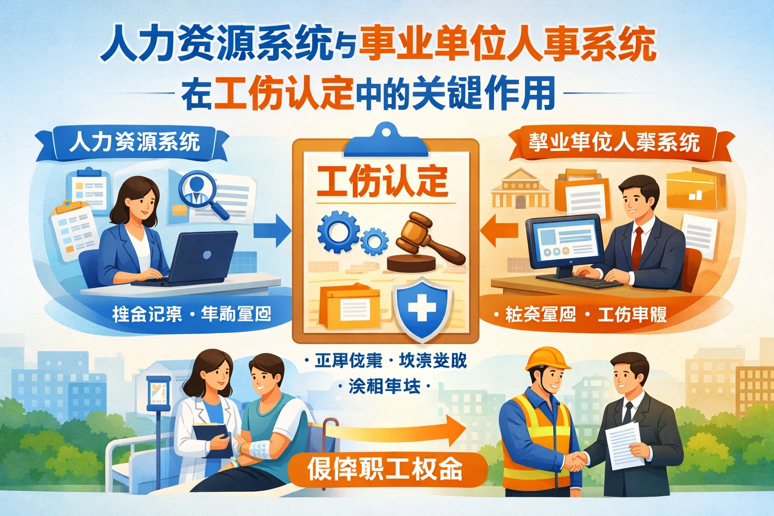 人力资源系统与事业单位人事系统在工伤认定中的关键作用