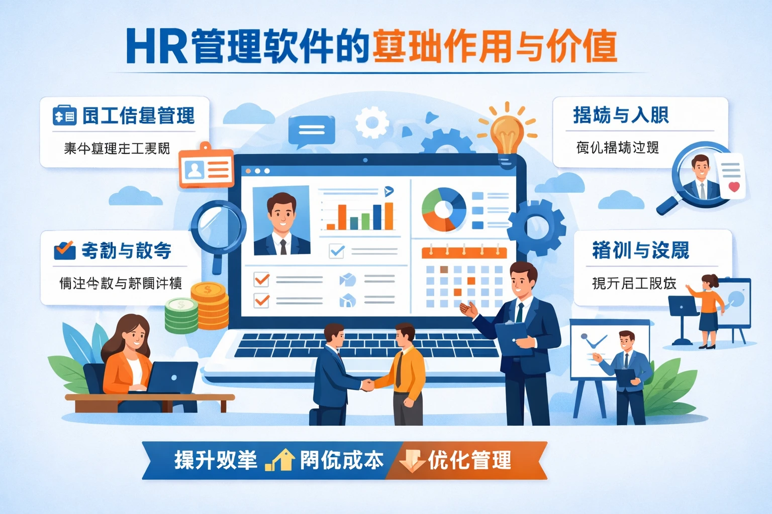 HR管理软件的基础作用与价值