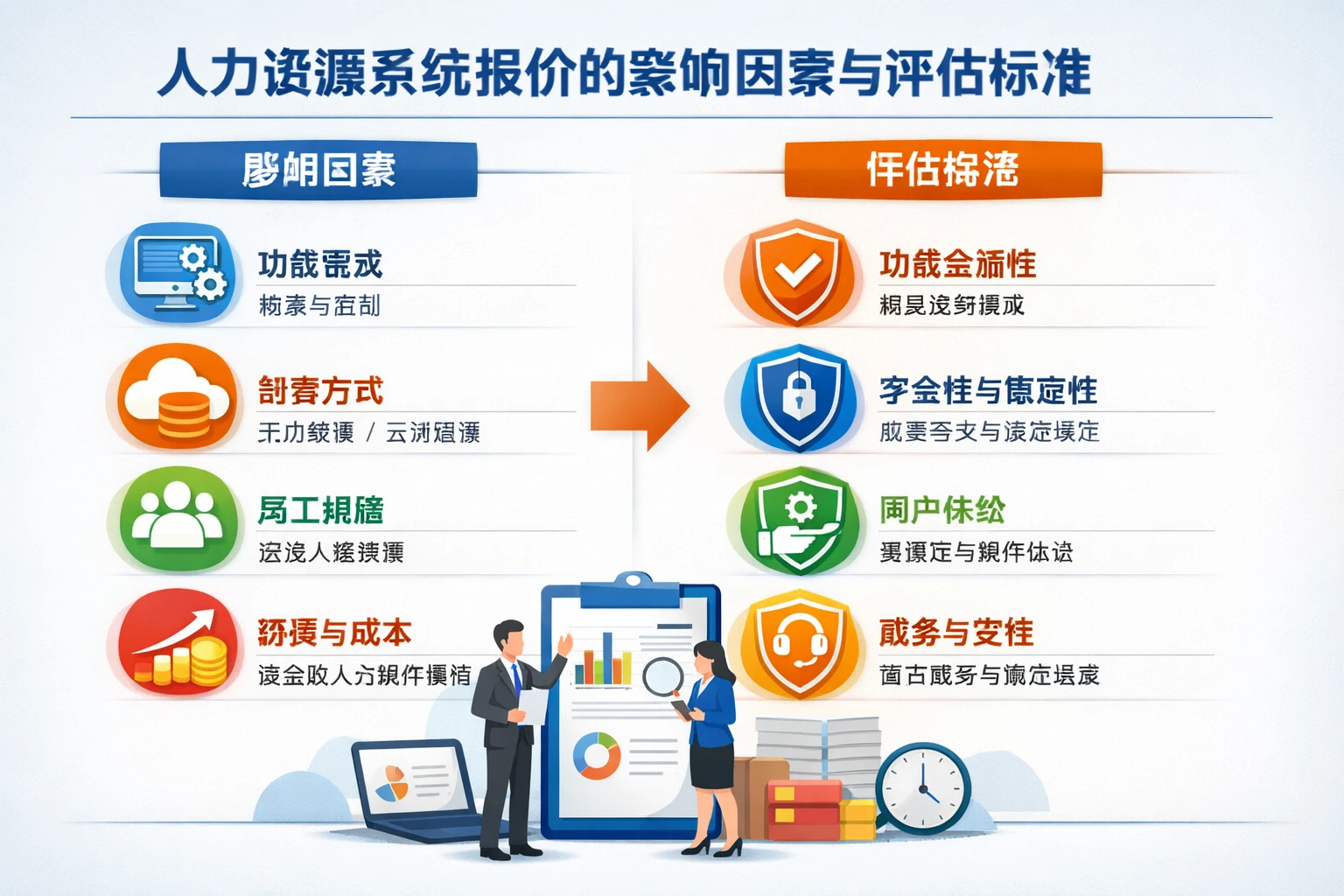 人力资源系统报价的影响因素与评估标准