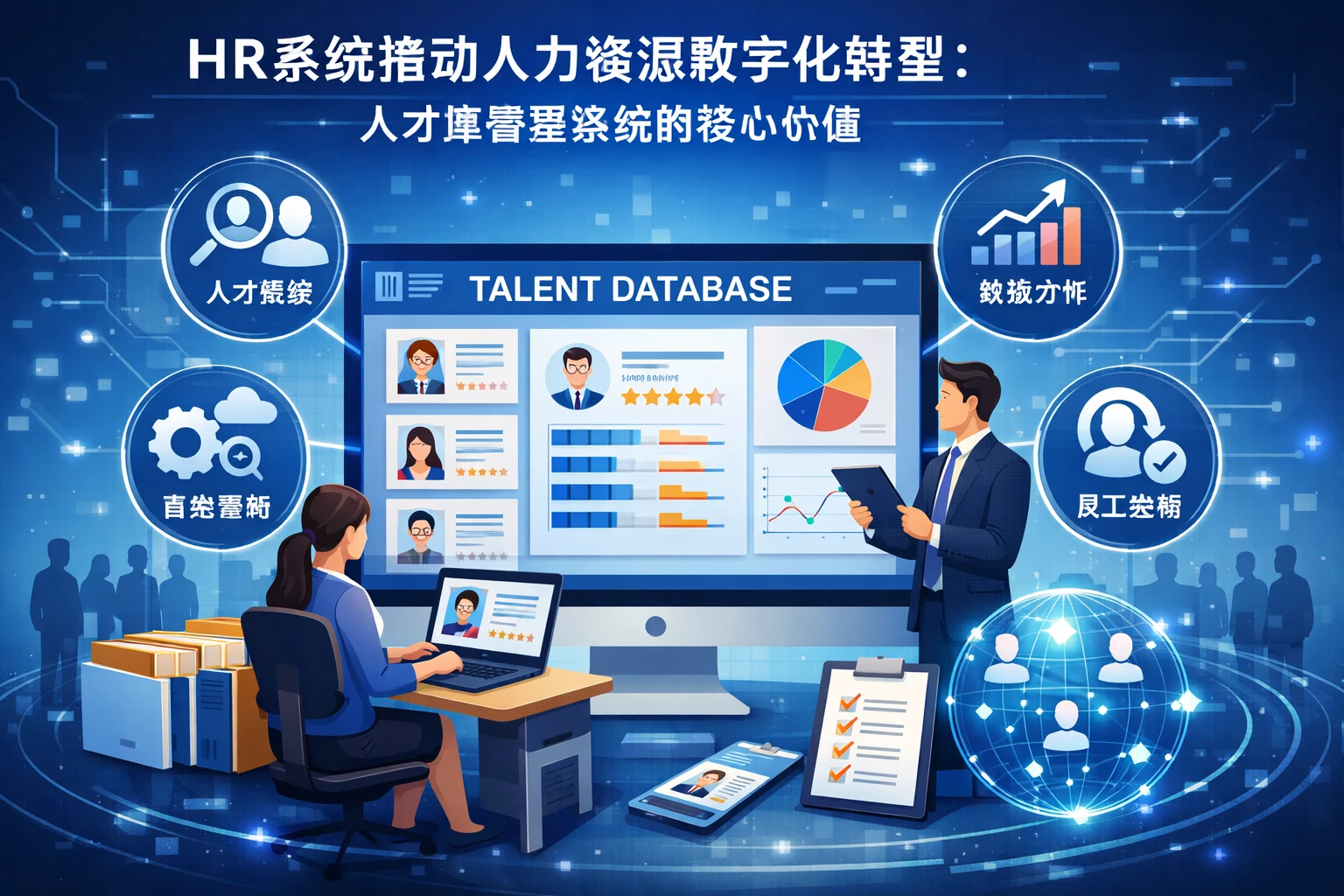 HR系统推动人力资源数字化转型:人才库管理系统的核心价值