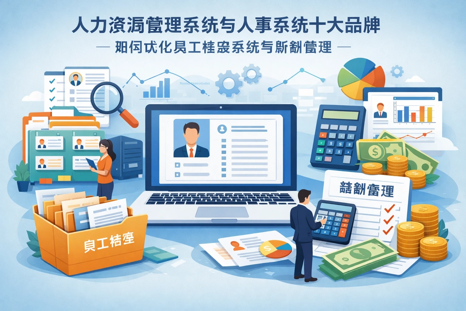 人力资源管理系统与人事系统十大品牌如何优化员工档案系统与薪酬管理