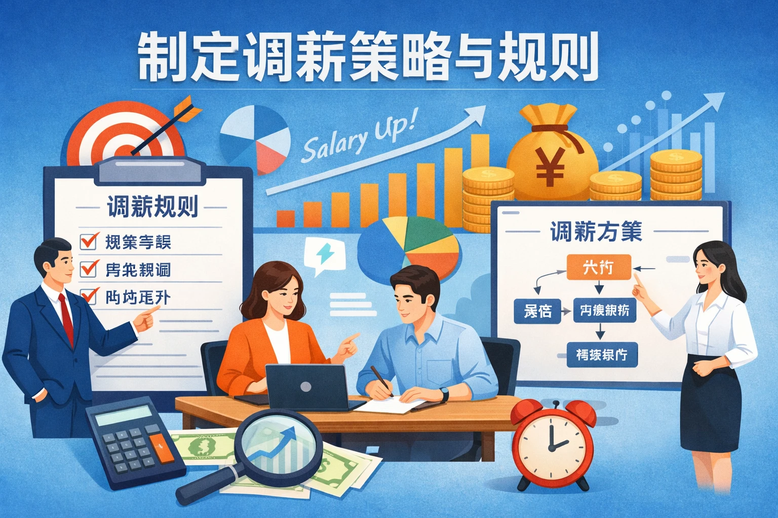 制定调薪策略与规则
