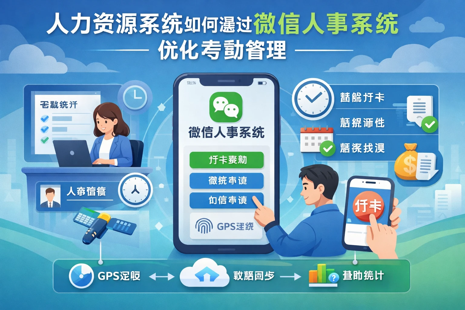 人力资源系统如何通过微信人事系统优化考勤管理