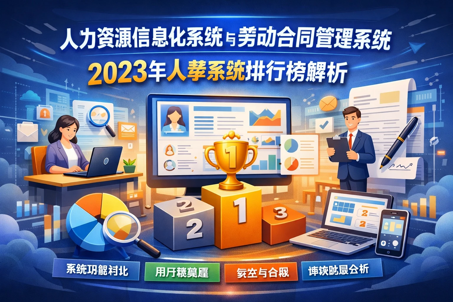 人力资源信息化系统与劳动合同管理系统：2023年人事系统排行榜解析