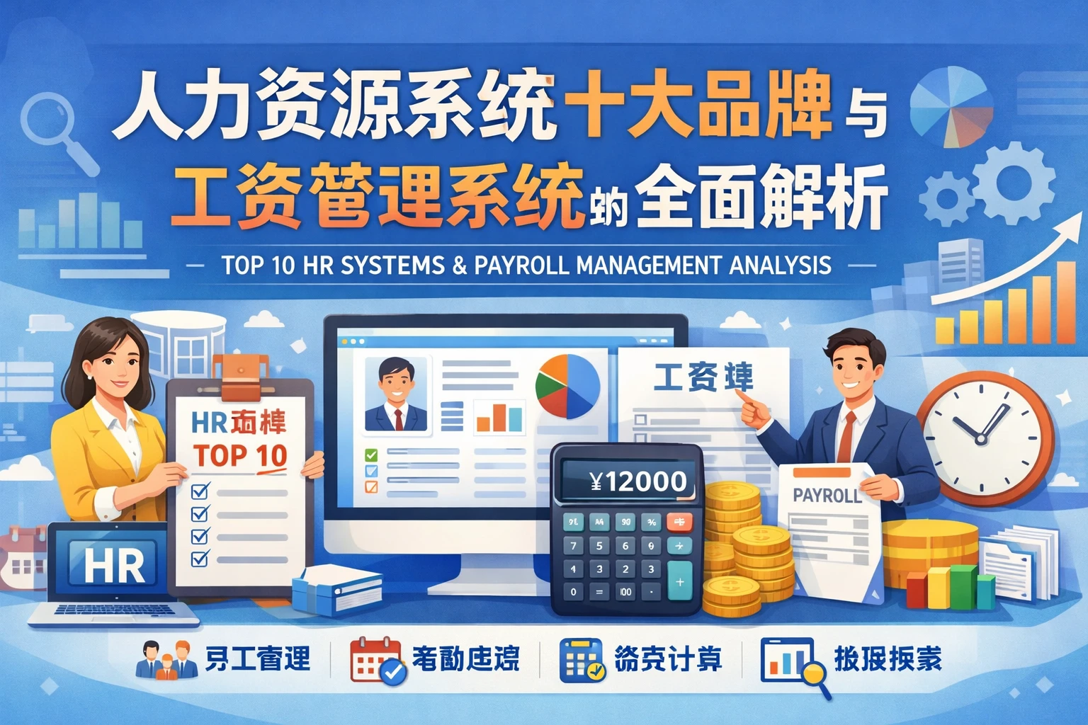 人力资源系统十大品牌与工资管理系统的全面解析