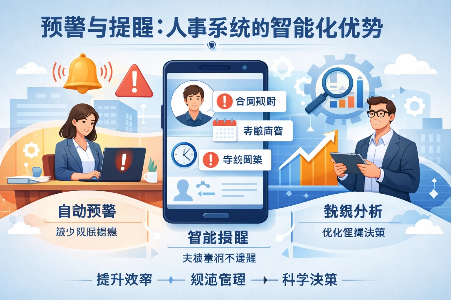 预警与提醒：人事系统的智能化优势
