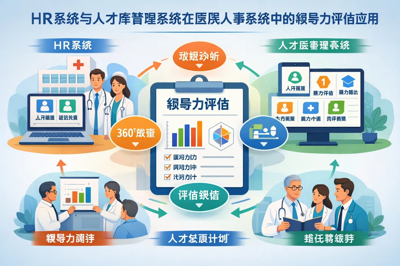 HR系统与人才库管理系统在医院人事系统中的领导力评估应用