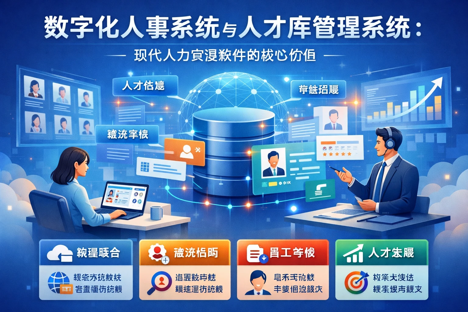 数字化人事系统与人才库管理系统:现代人力资源软件的核心价值