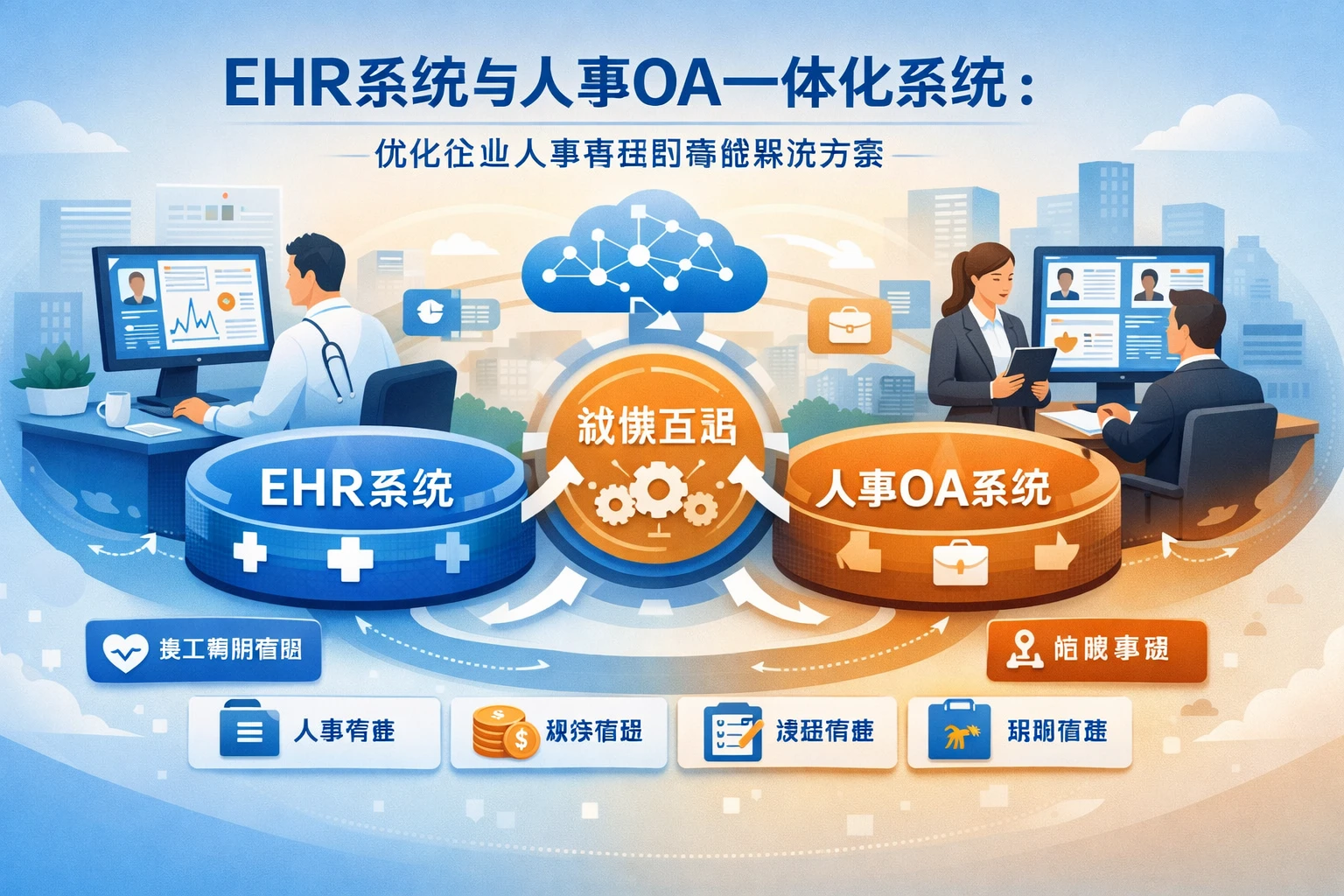 EHR系统与人事OA一体化系统：优化企业人事管理的智能解决方案