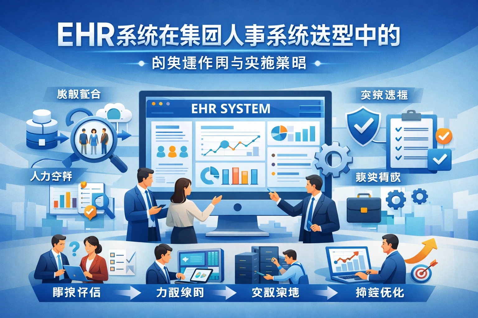 EHR系统在集团人事系统选型中的关键作用与实施策略