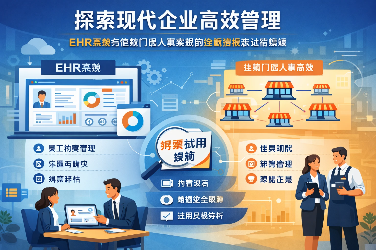 探索现代企业高效管理：EHR系统与连锁门店人事系统的全面指南及试用策略