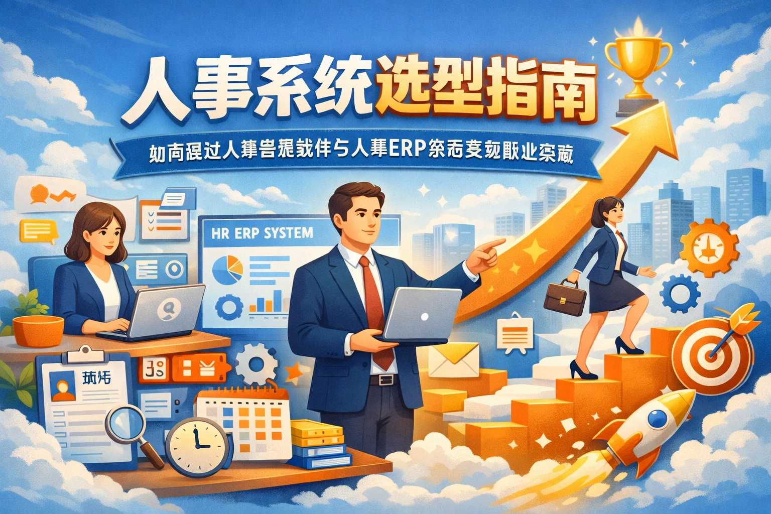 人事系统选型指南：如何通过人事管理软件与人事ERP系统实现职业突破