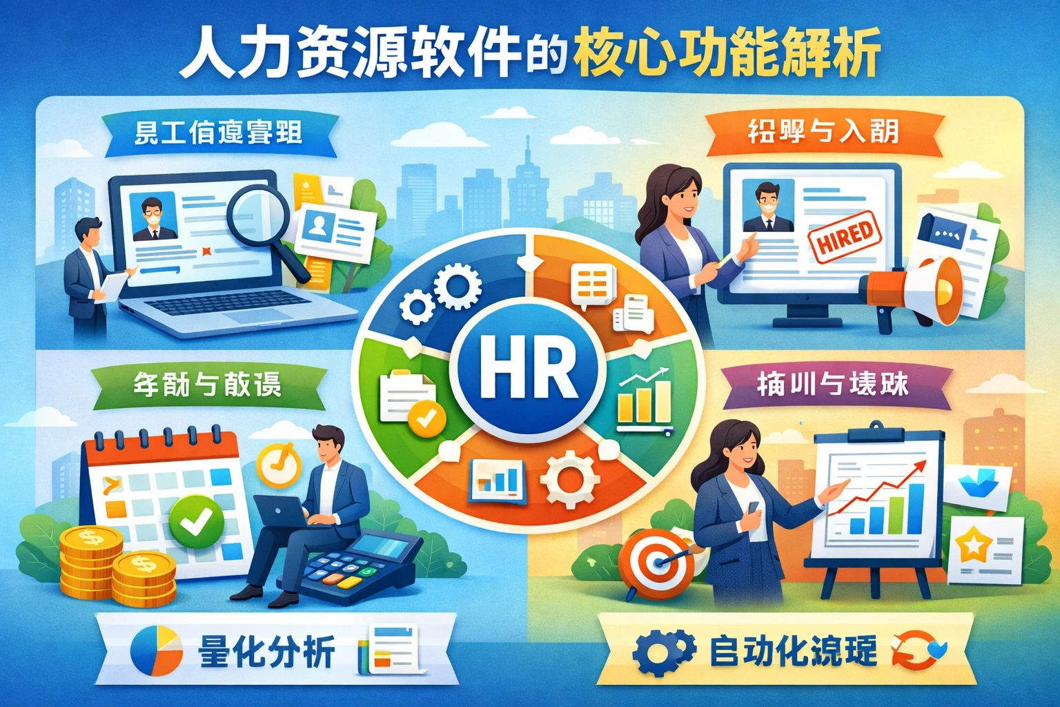 人力资源软件的核心功能解析