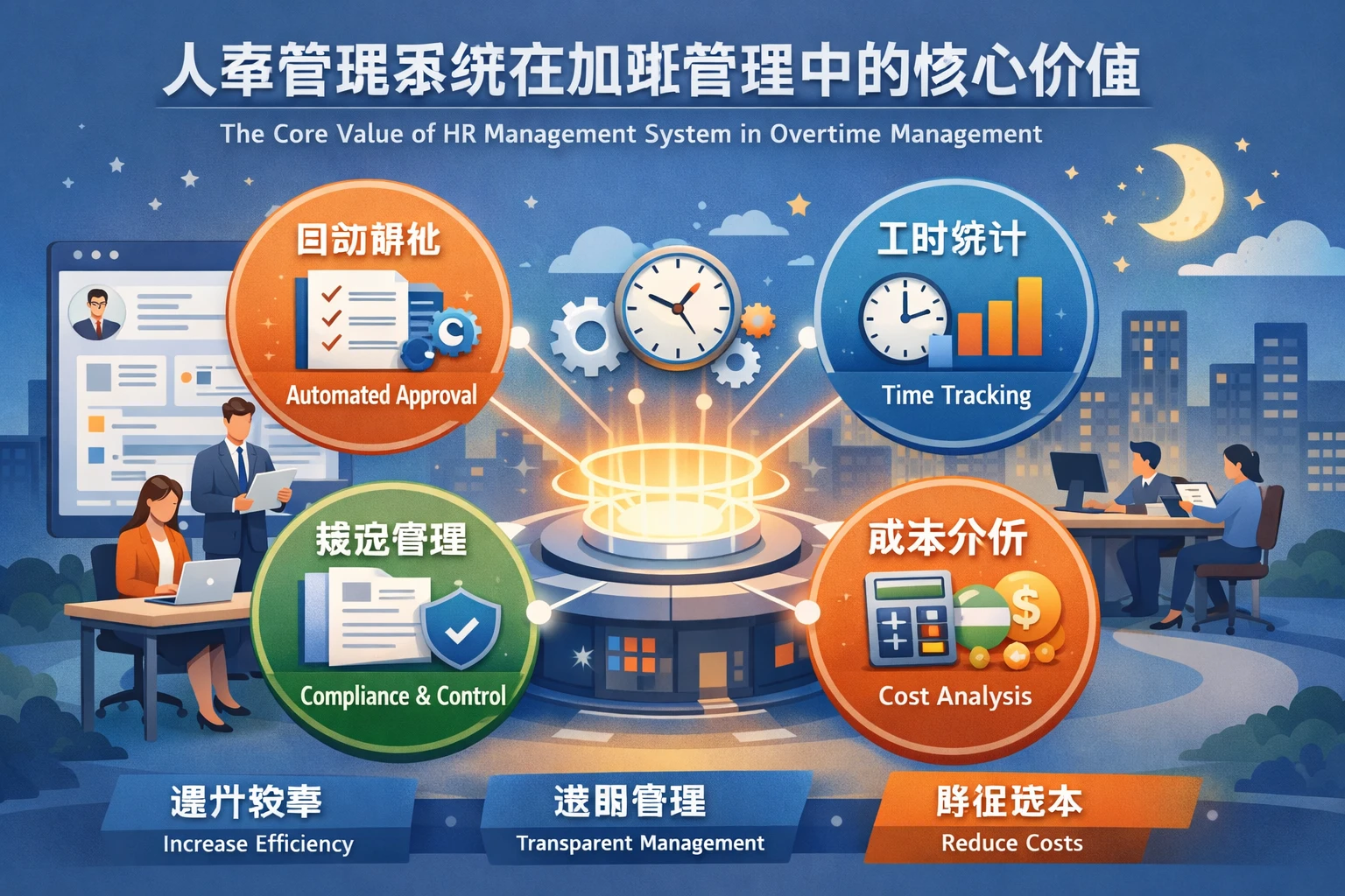 人事管理系统在加班管理中的核心价值