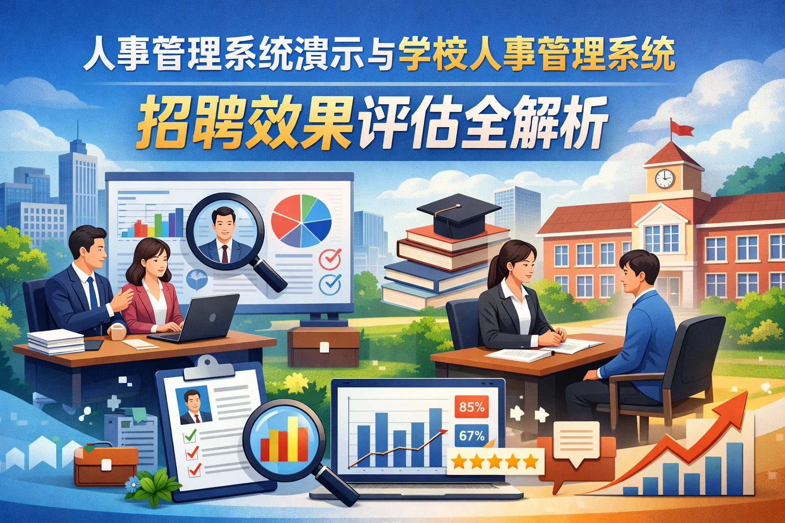 人事管理系统演示与学校人事管理系统：招聘效果评估全解析