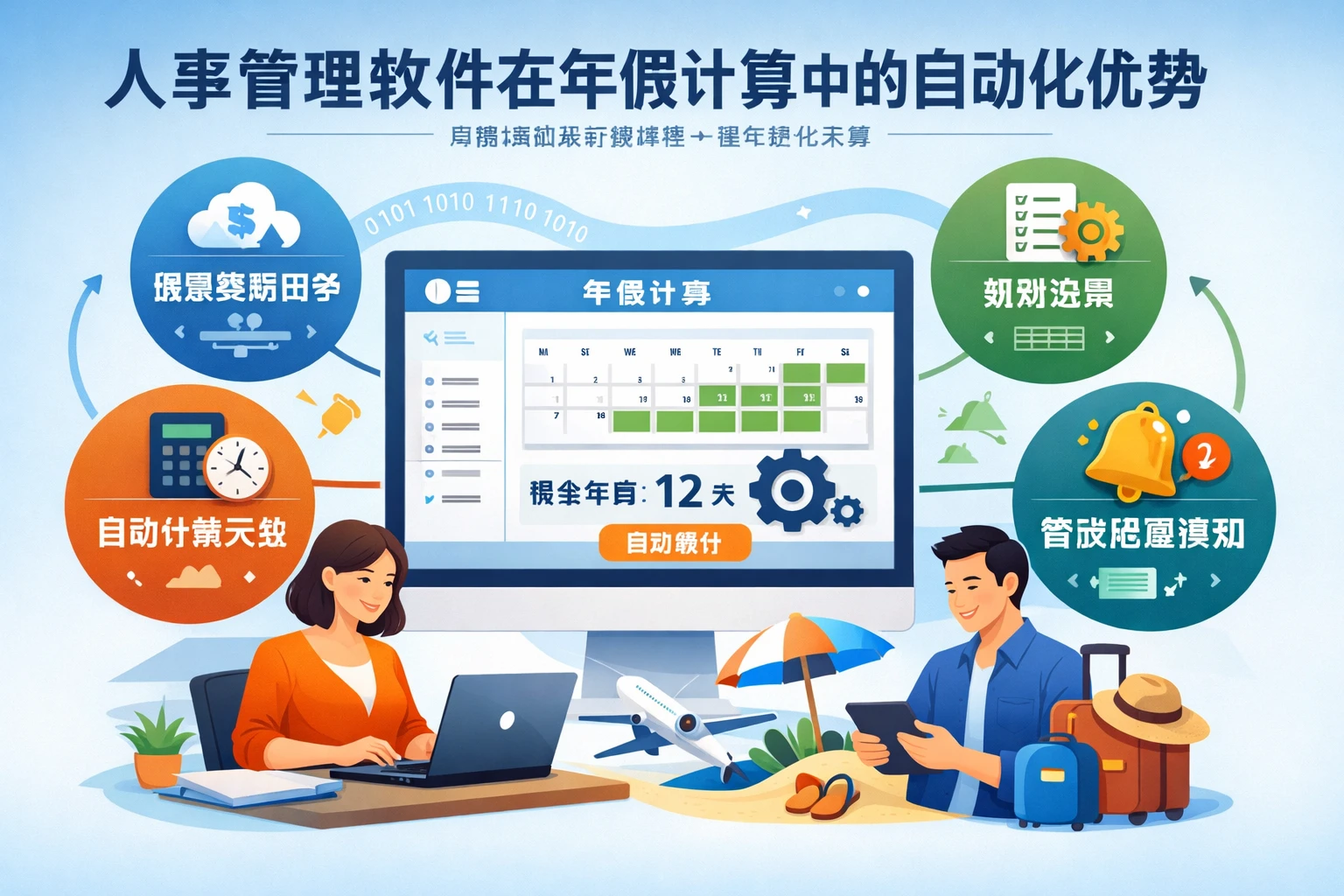 人事管理软件在年假计算中的自动化优势