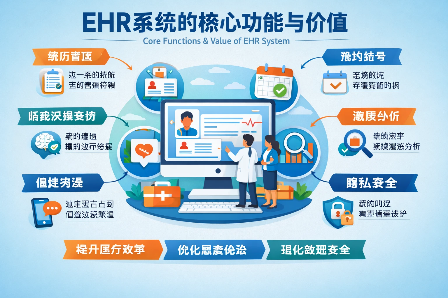 ehr系统的核心功能与价值