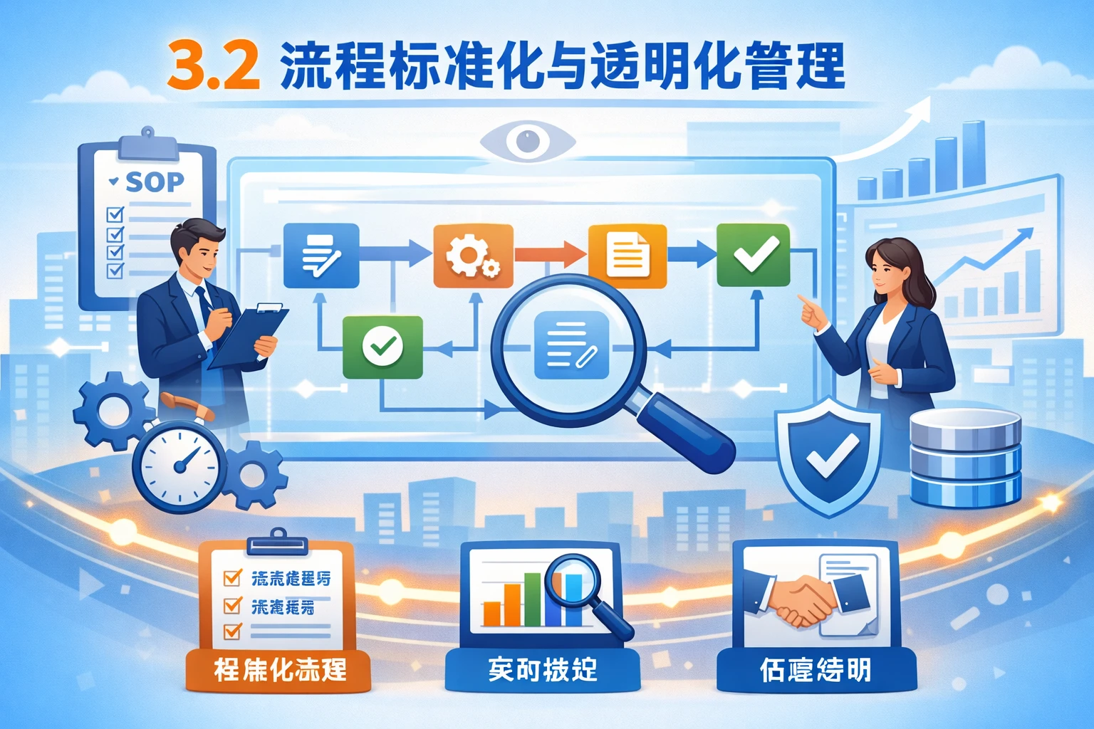 3.2 流程标准化与透明化管理