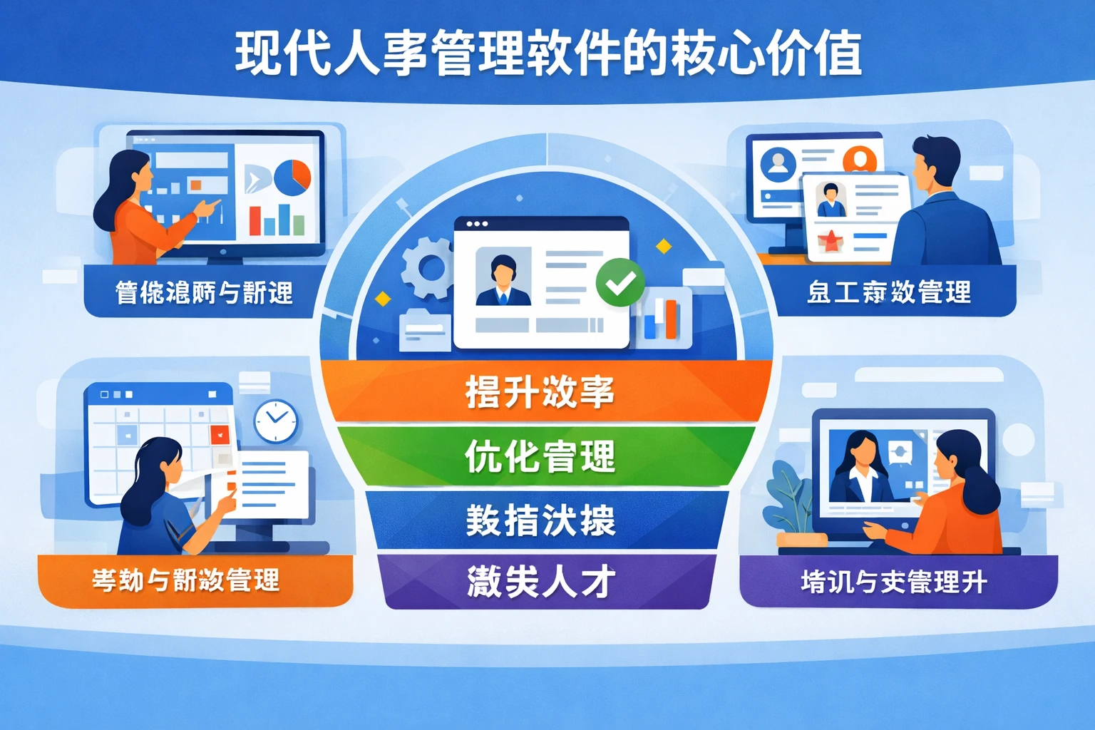 现代人事管理软件的核心价值