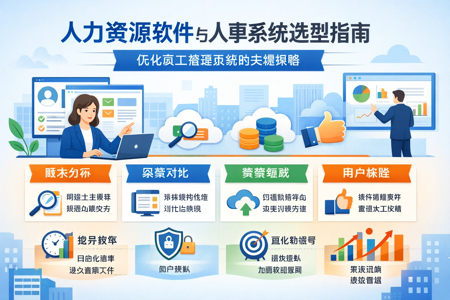人力资源软件与人事系统选型指南：优化员工管理系统的关键策略