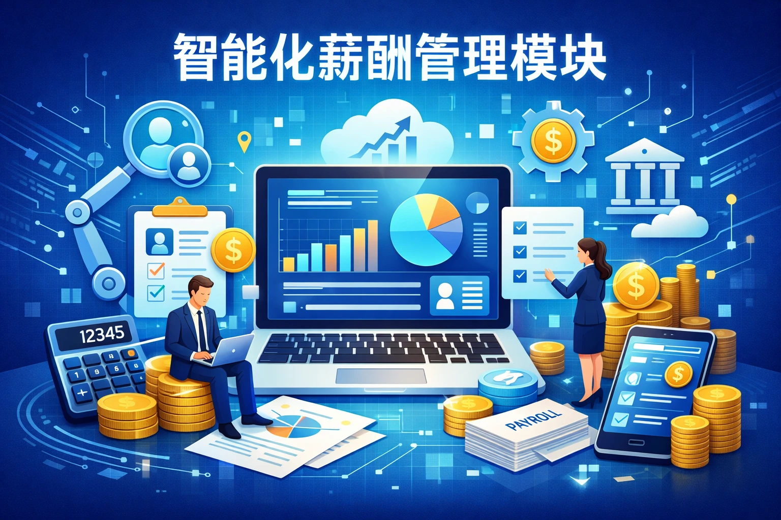 智能化薪酬管理模块