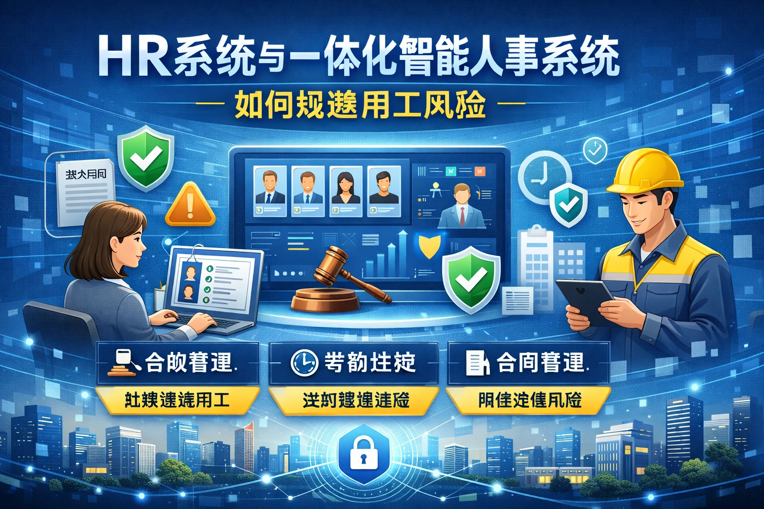 HR系统与一体化智能人事系统如何规避用工风险