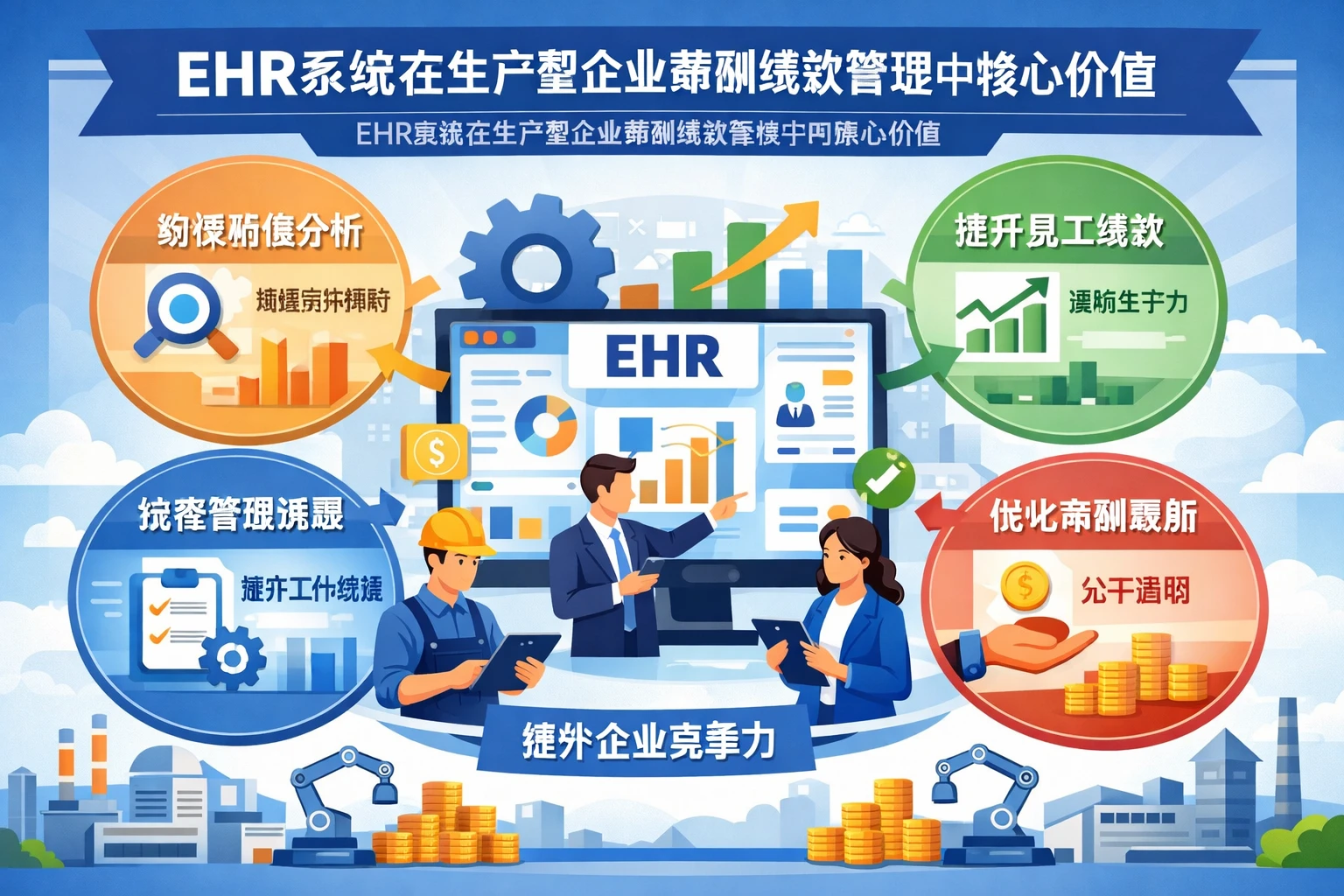 ehr系统在生产型企业薪酬绩效管理中的核心价值