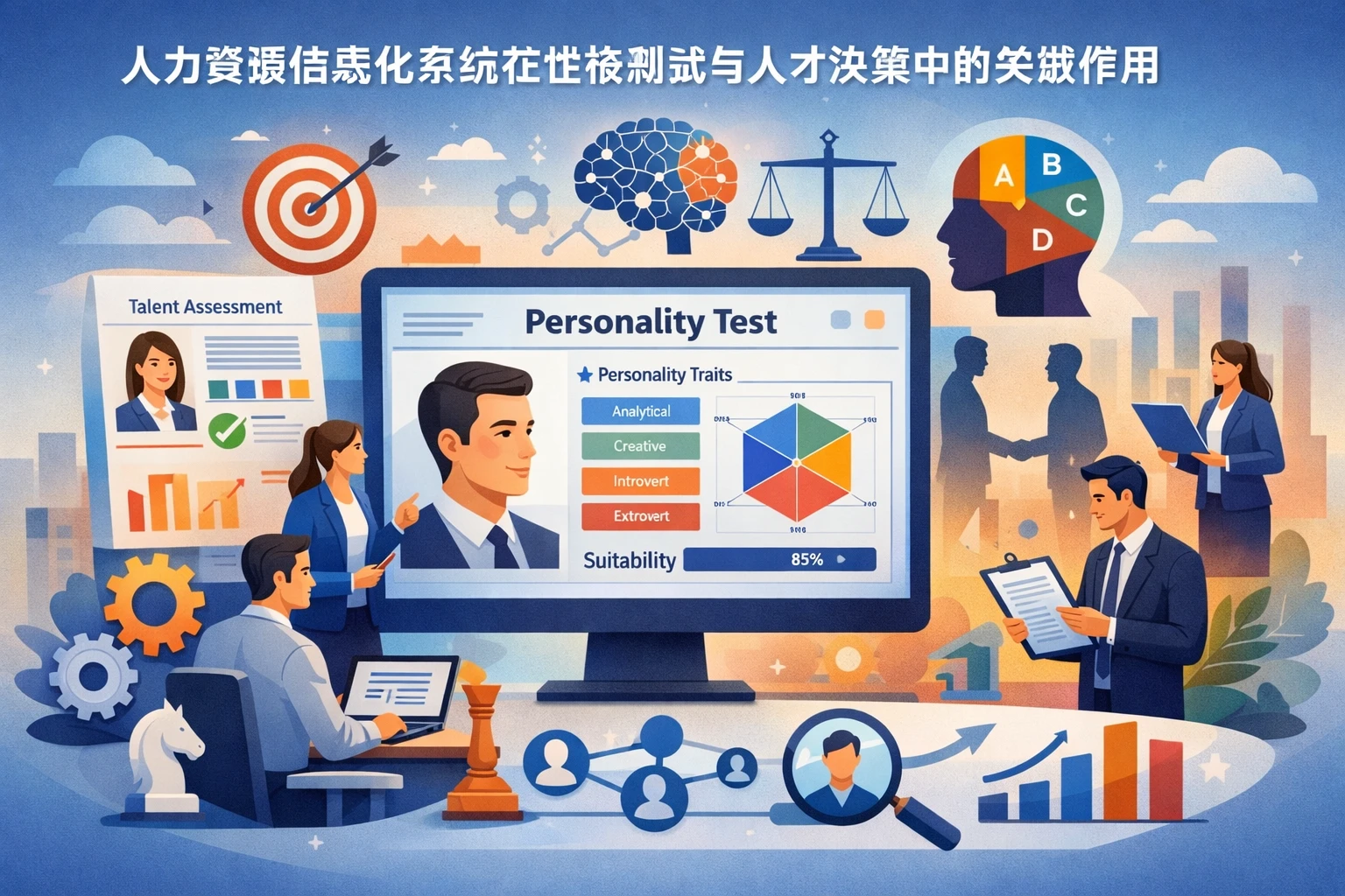 人力资源信息化系统在性格测试与人才决策中的关键作用