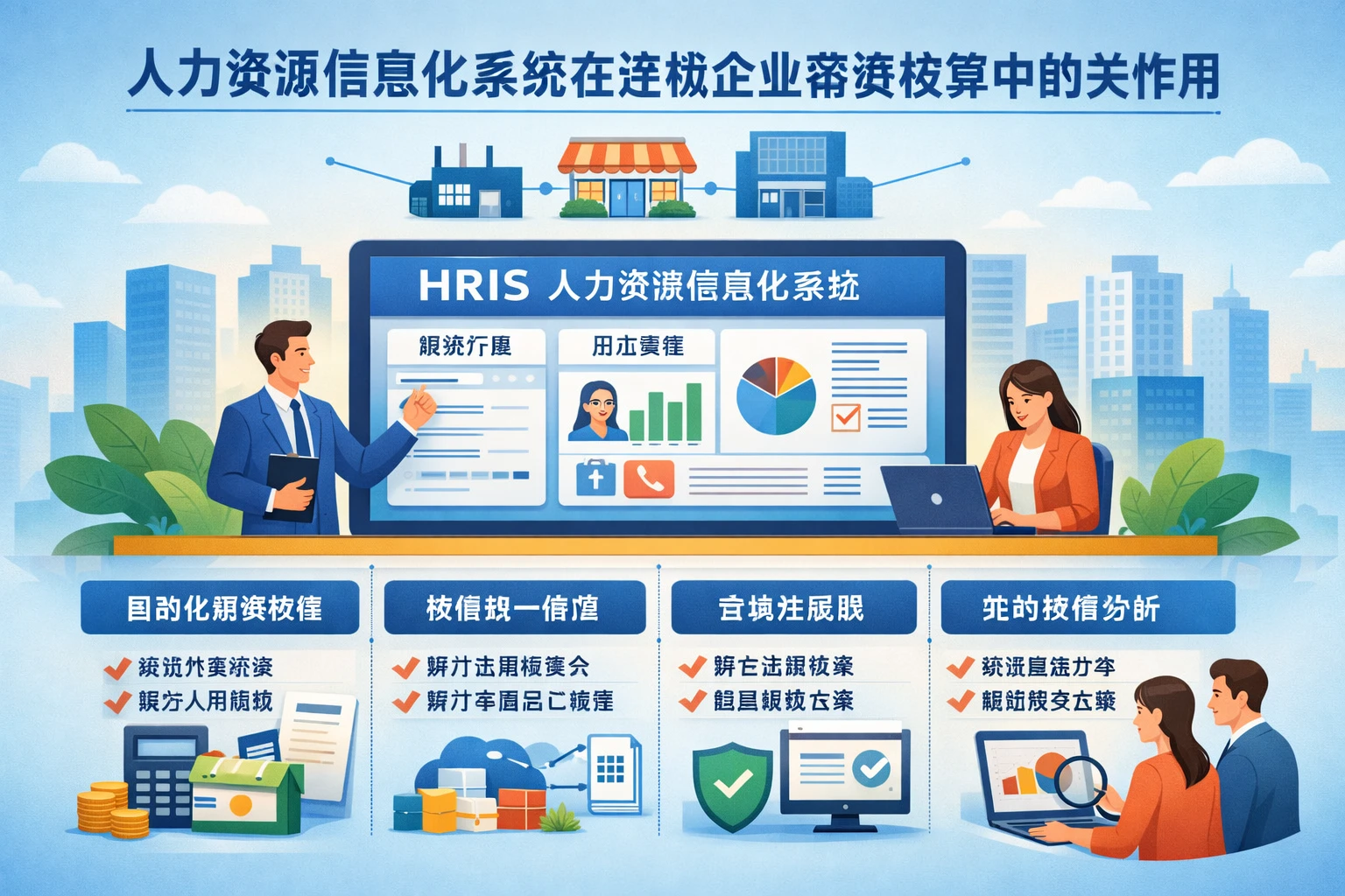 人力资源信息化系统在连锁企业薪资核算中的关键作用