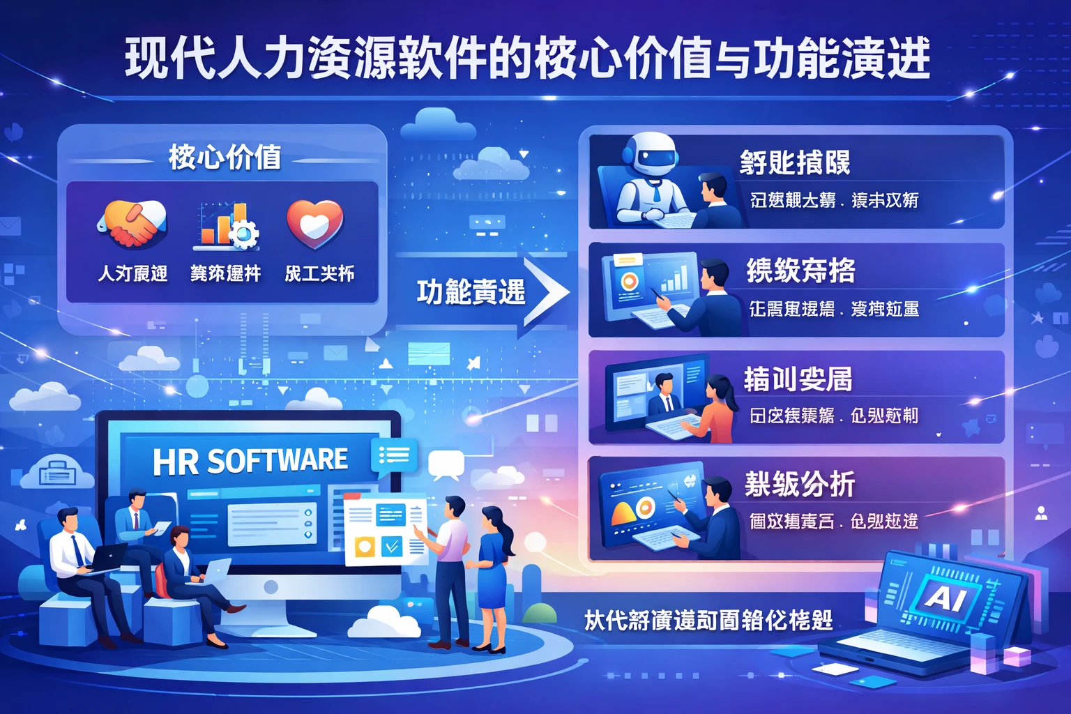 现代人力资源软件的核心价值与功能演进