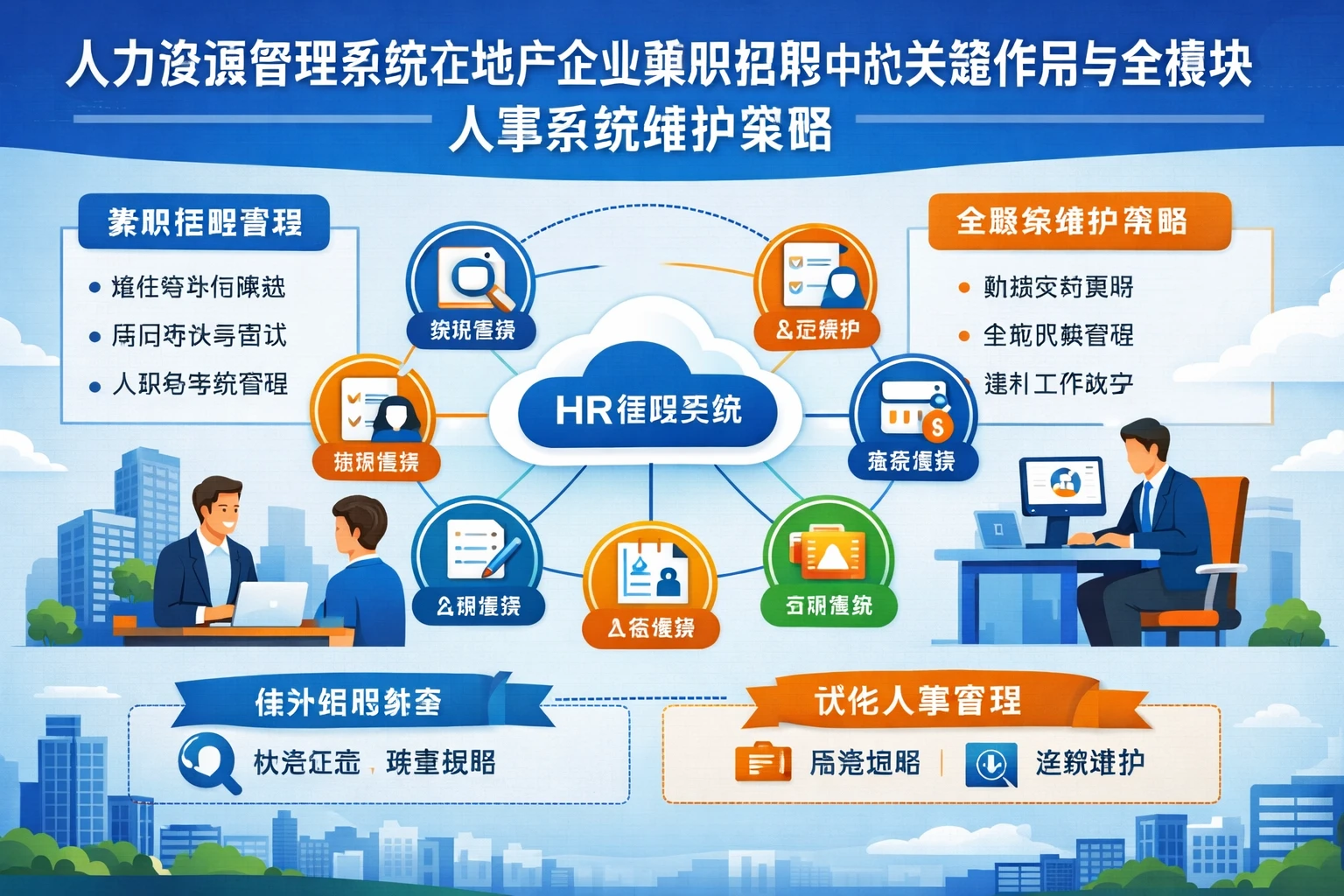 人力资源管理系统在地产企业兼职招聘中的关键作用与全模块人事系统维护策略