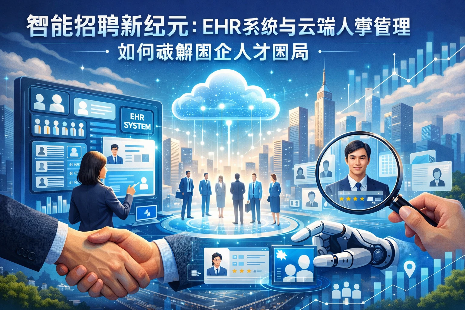 智能招聘新纪元：EHR系统与云端人事管理如何破解国企人才困局