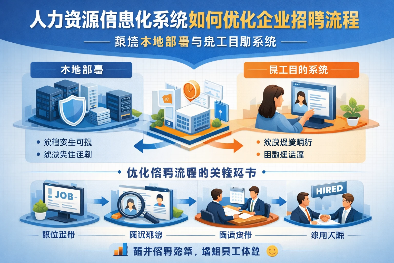 人力资源信息化系统如何优化企业招聘流程——聚焦本地部署与员工自助系统