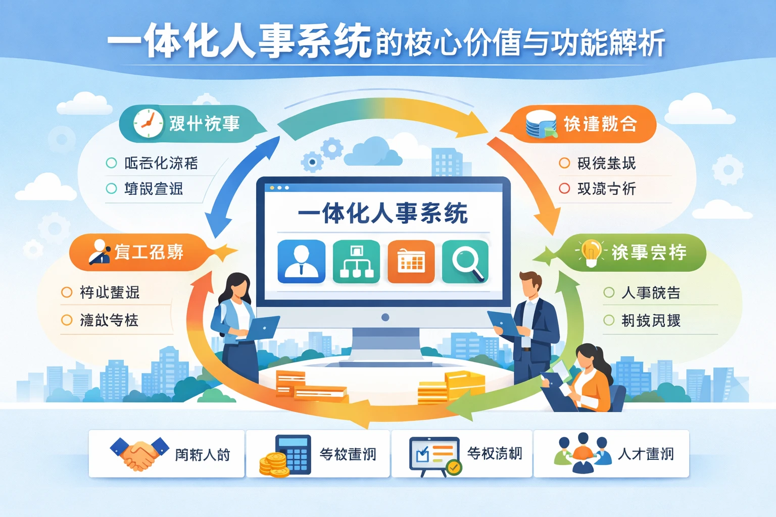 一体化人事系统的核心价值与功能解析