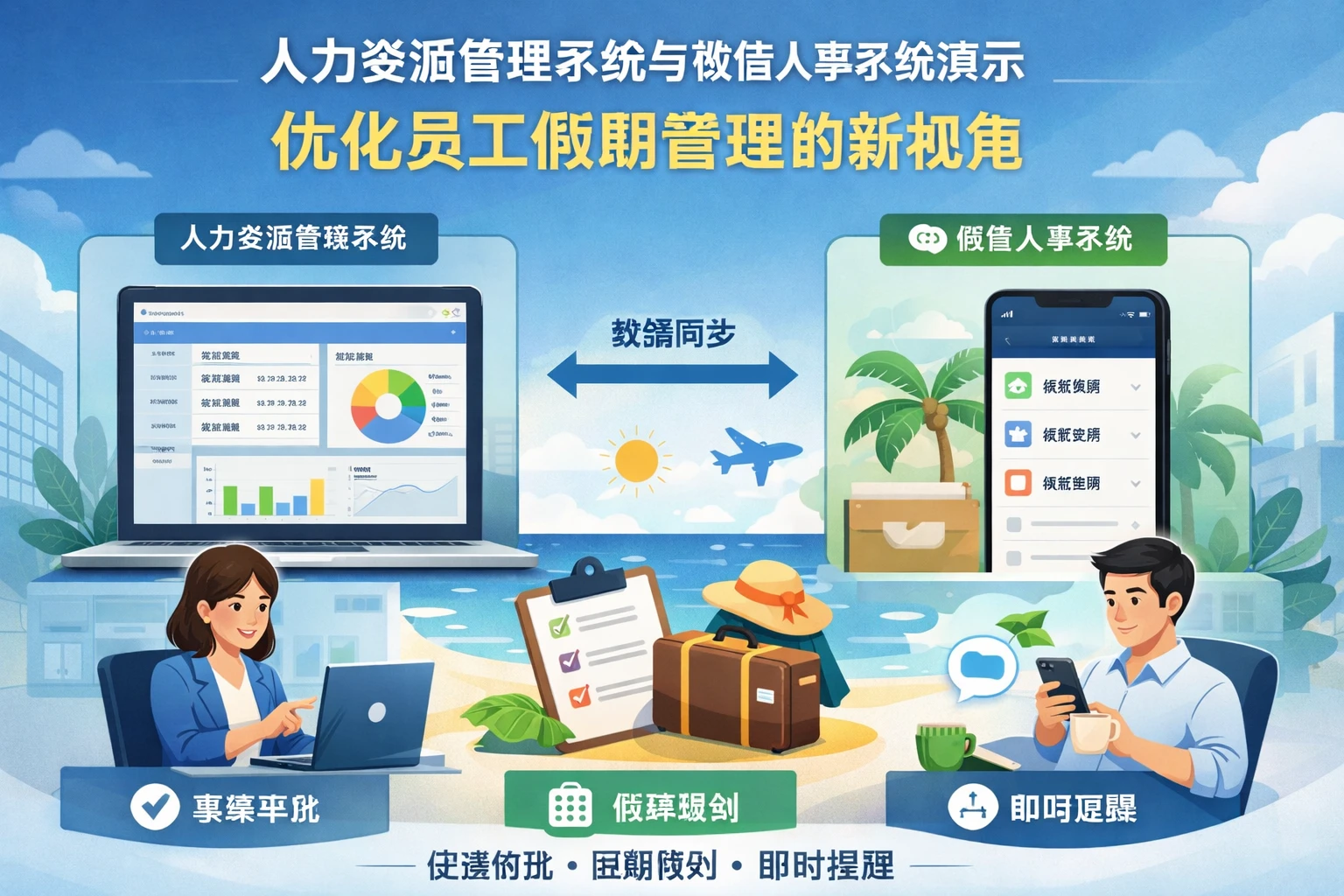 人力资源管理系统与微信人事系统演示：优化员工假期管理的新视角