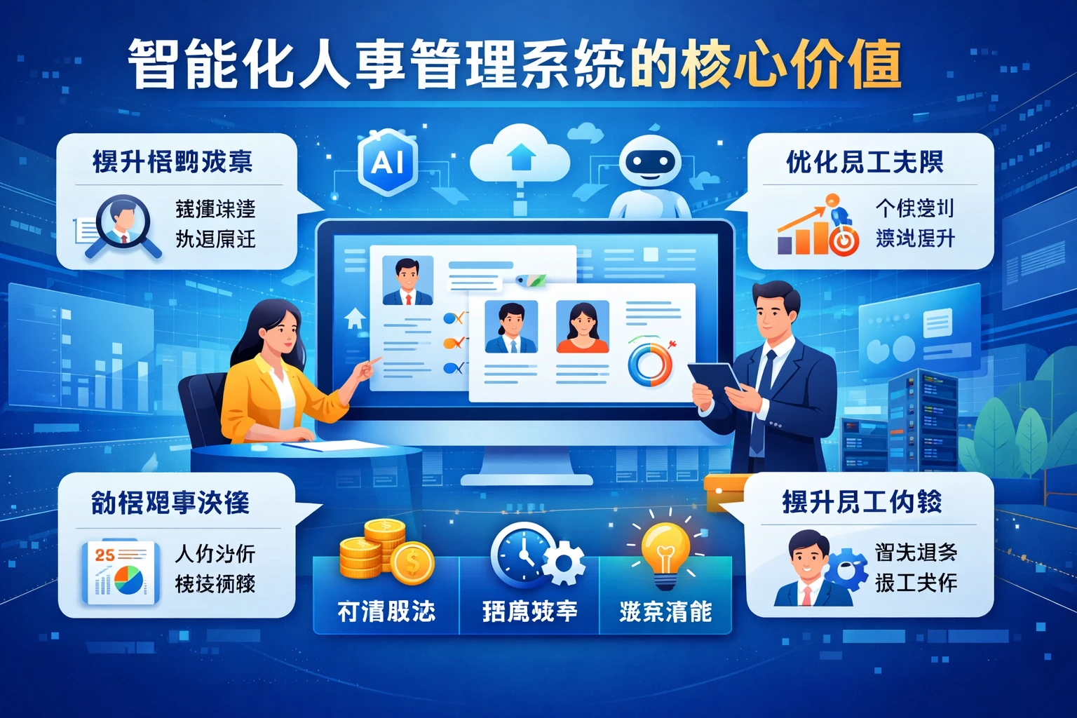 智能化人事管理系统的核心价值