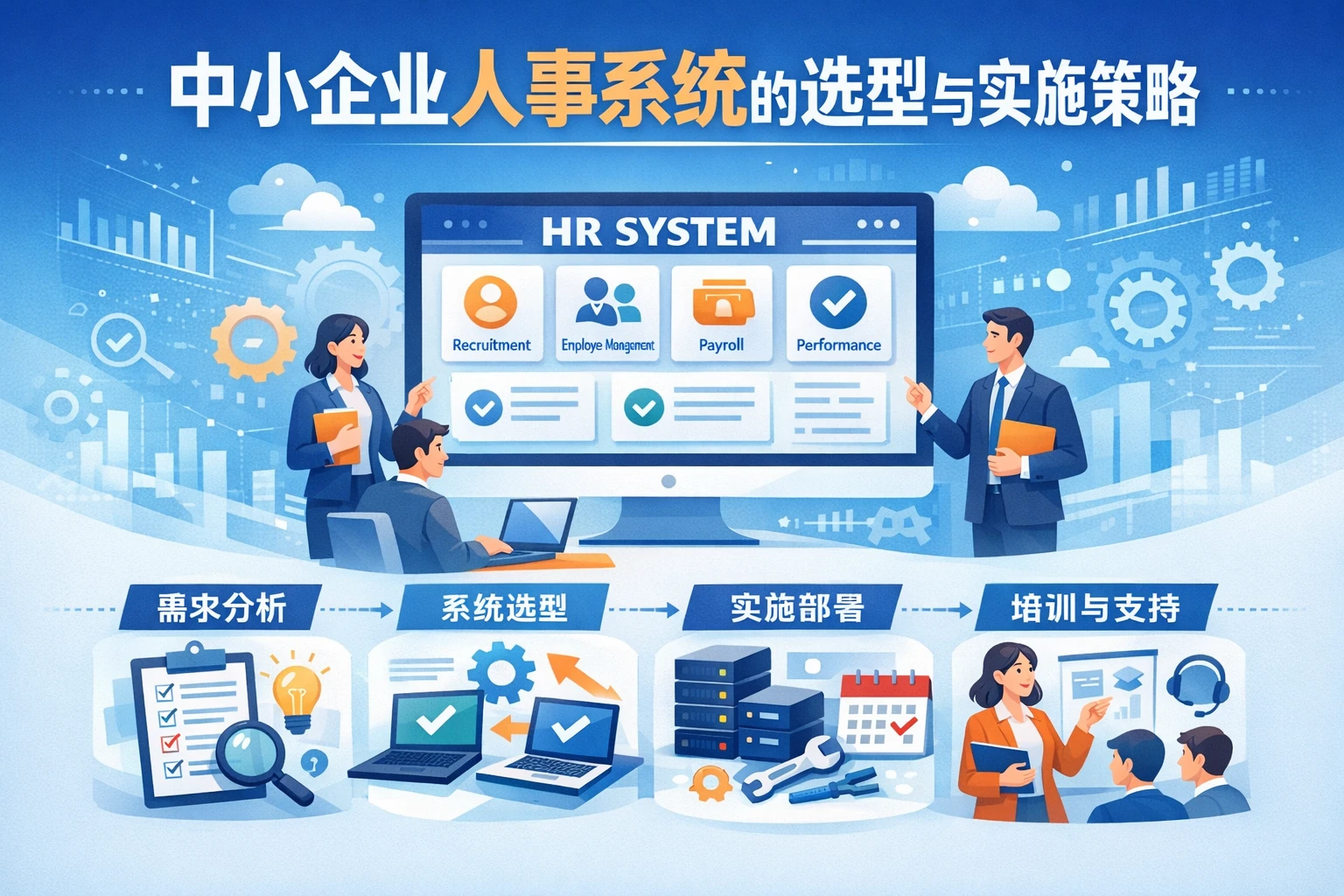 中小企业人事系统的选型与实施策略