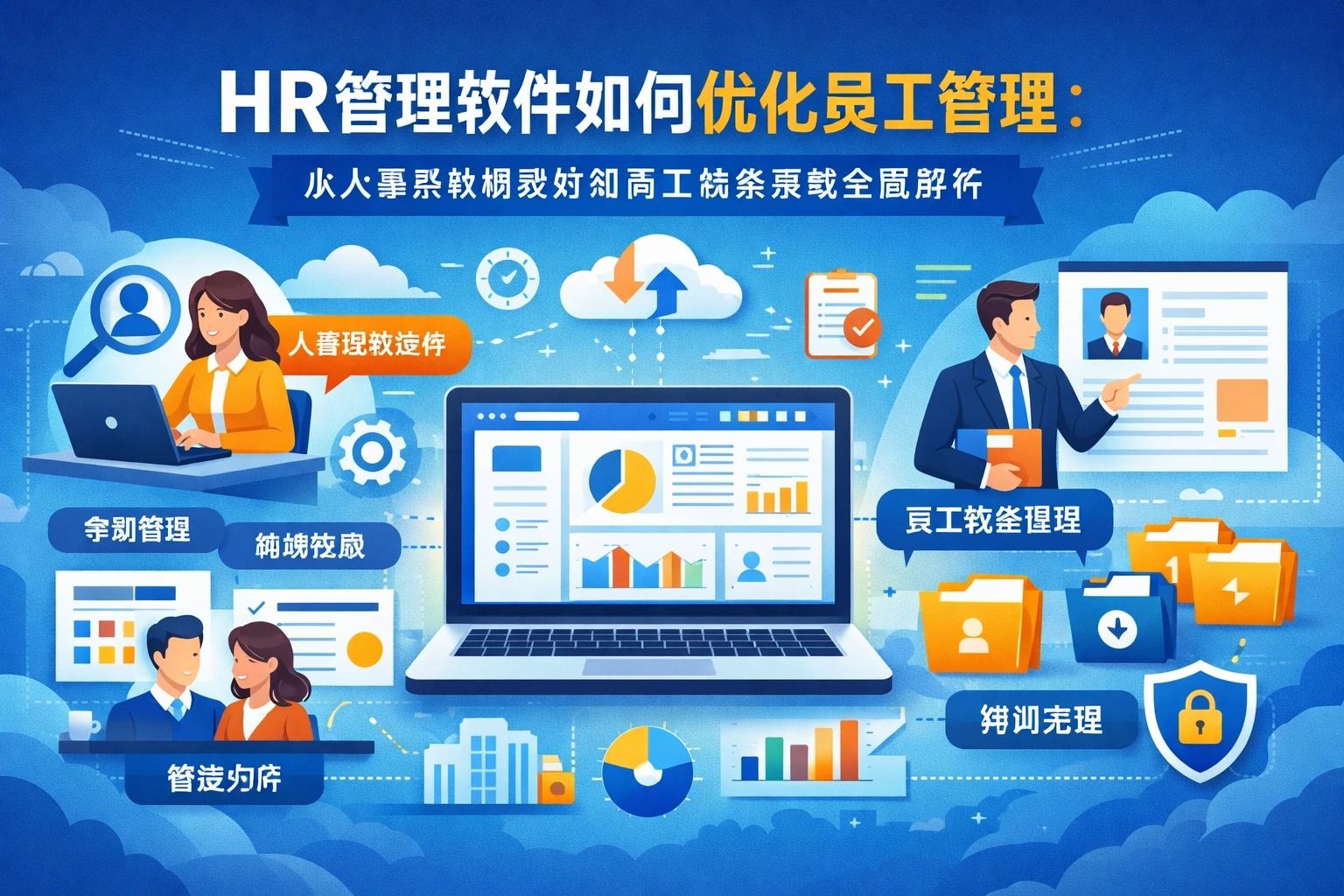 HR管理软件如何优化员工管理：从人事系统哪家好到员工档案系统全面解析
