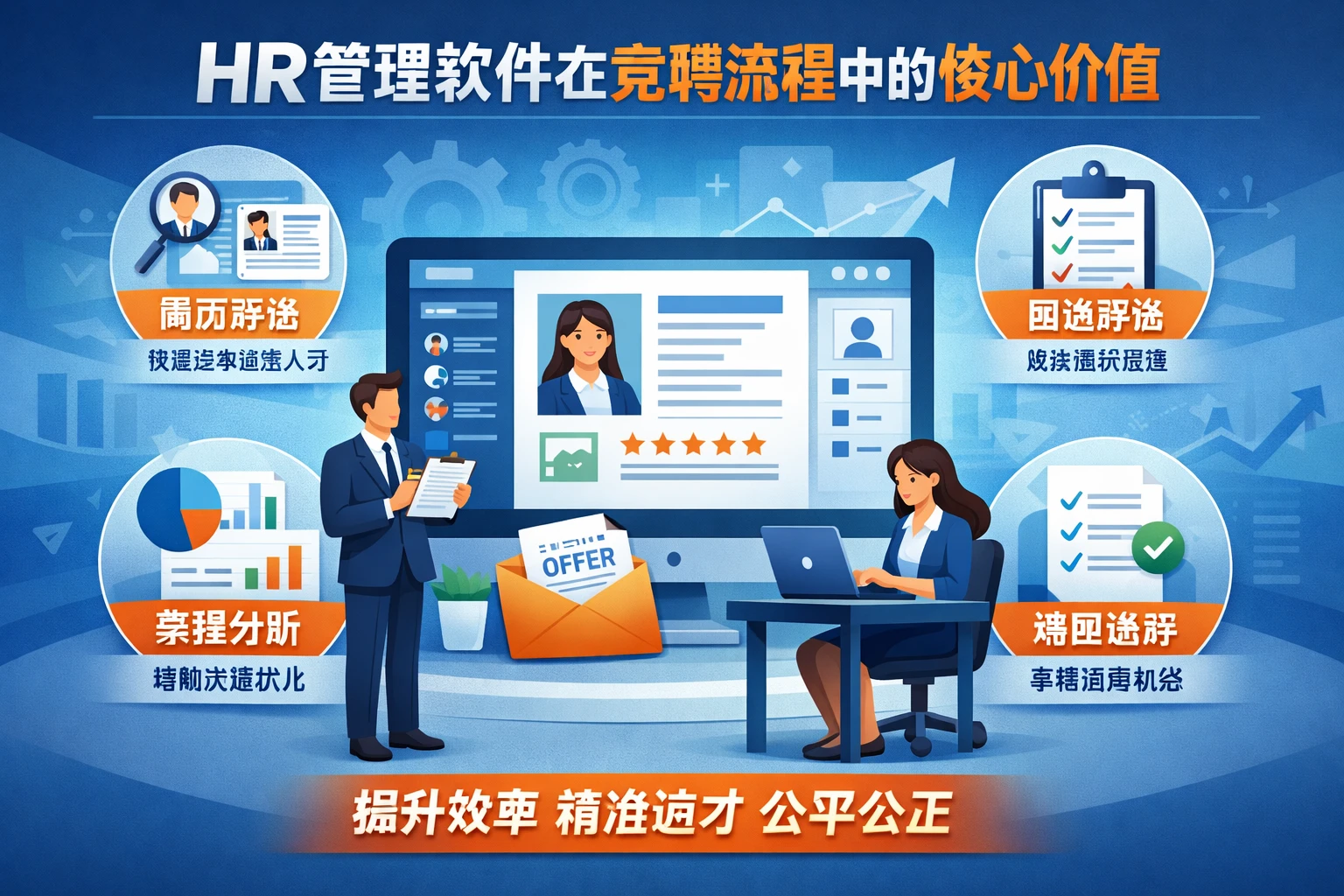 HR管理软件在竞聘流程中的核心价值