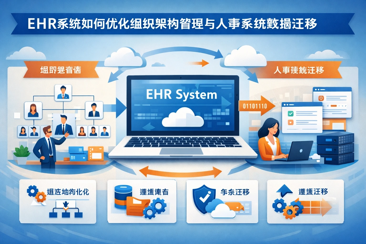 EHR系统如何优化组织架构管理与人事系统数据迁移