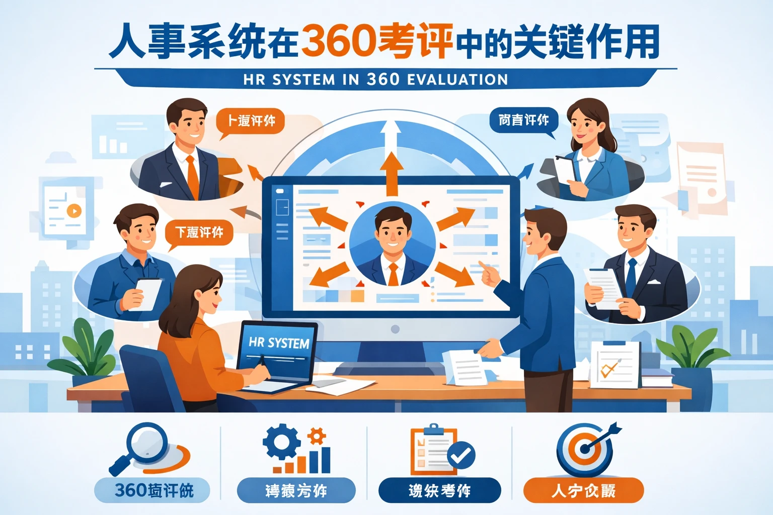 人事系统在360考评中的关键作用