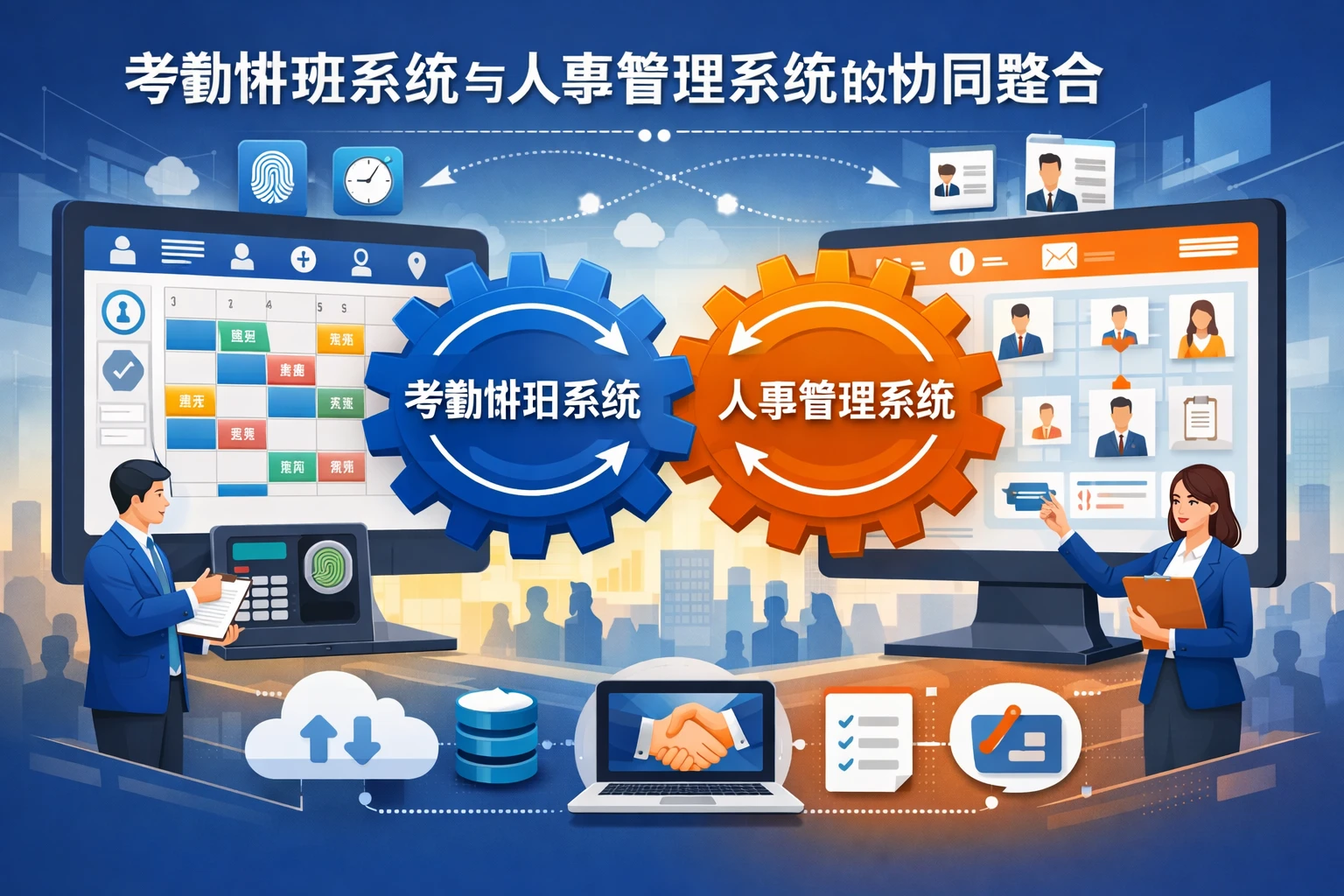 考勤排班系统与人事管理系统的协同整合