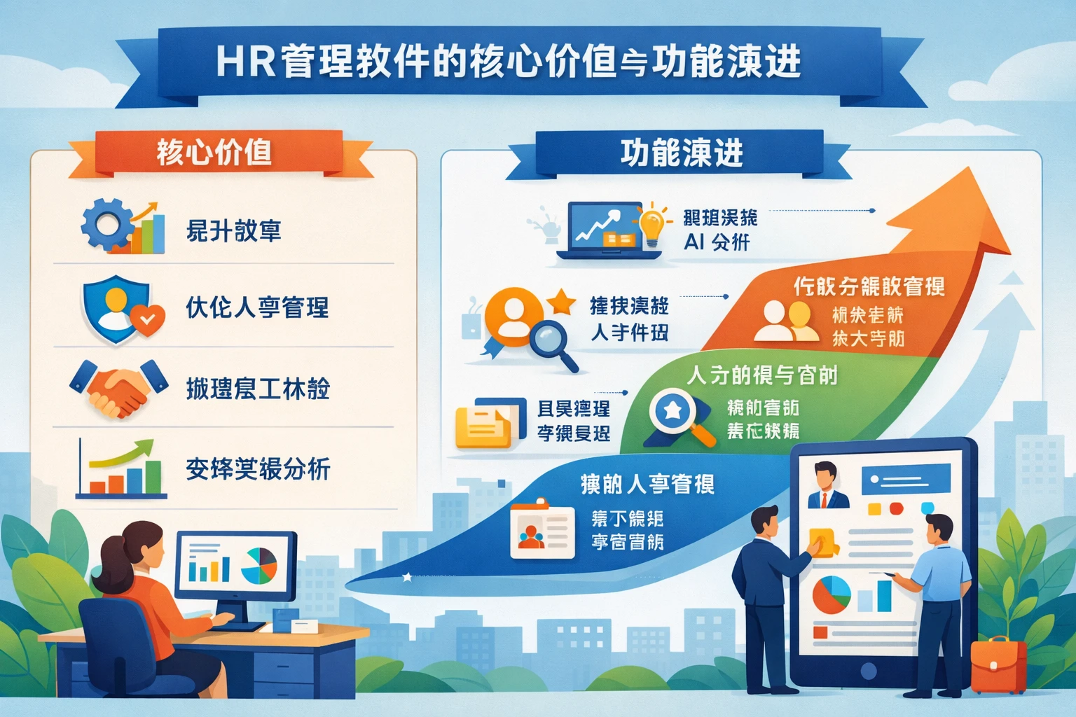 HR管理软件的核心价值与功能演进