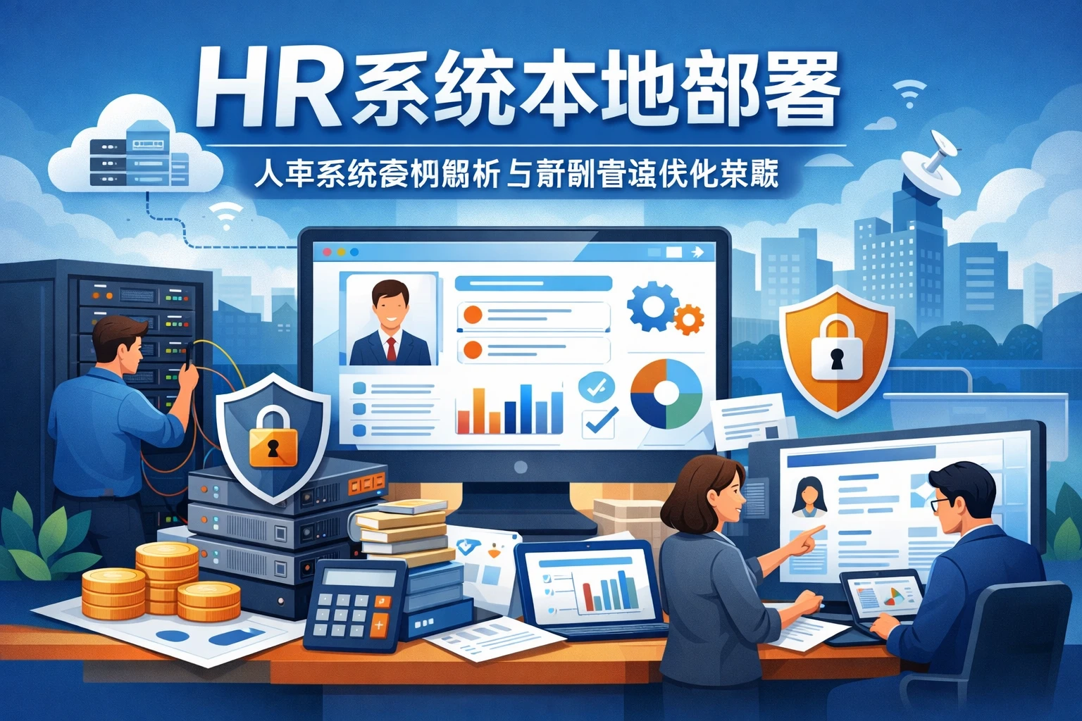 HR系统本地部署：人事系统案例解析与薪酬管理优化策略