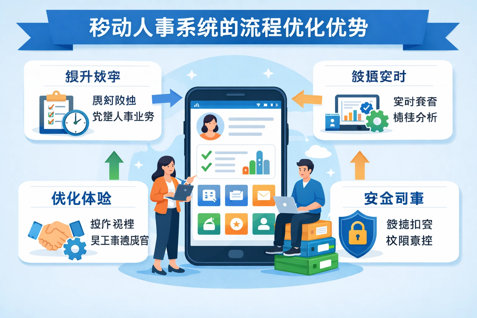 移动人事系统的流程优化优势