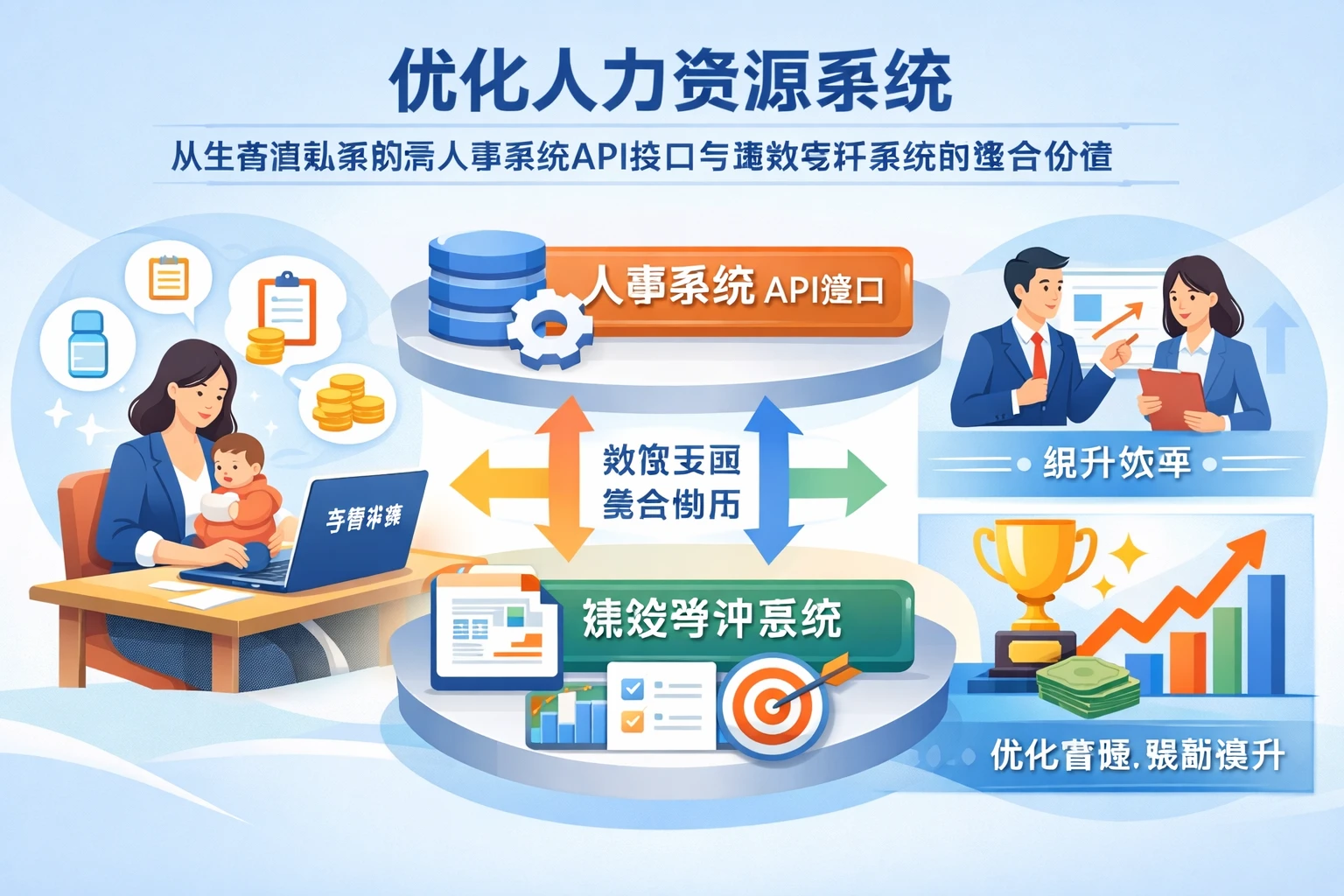 优化人力资源系统：从生育津贴案例看人事系统API接口与绩效考评系统的整合价值