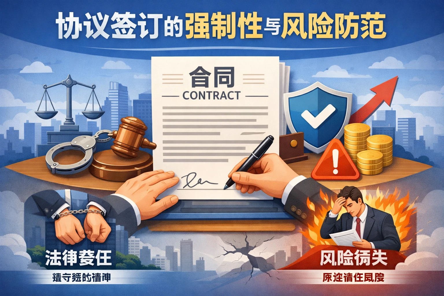 协议签订的强制性与风险防范