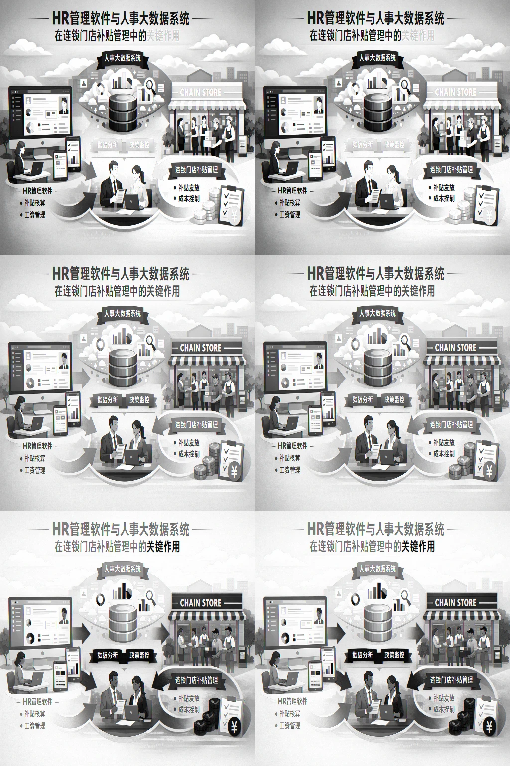 HR管理软件与人事大数据系统在连锁门店补贴管理中的关键作用